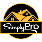 Simply Pro Roofing and Siding Circle Logo